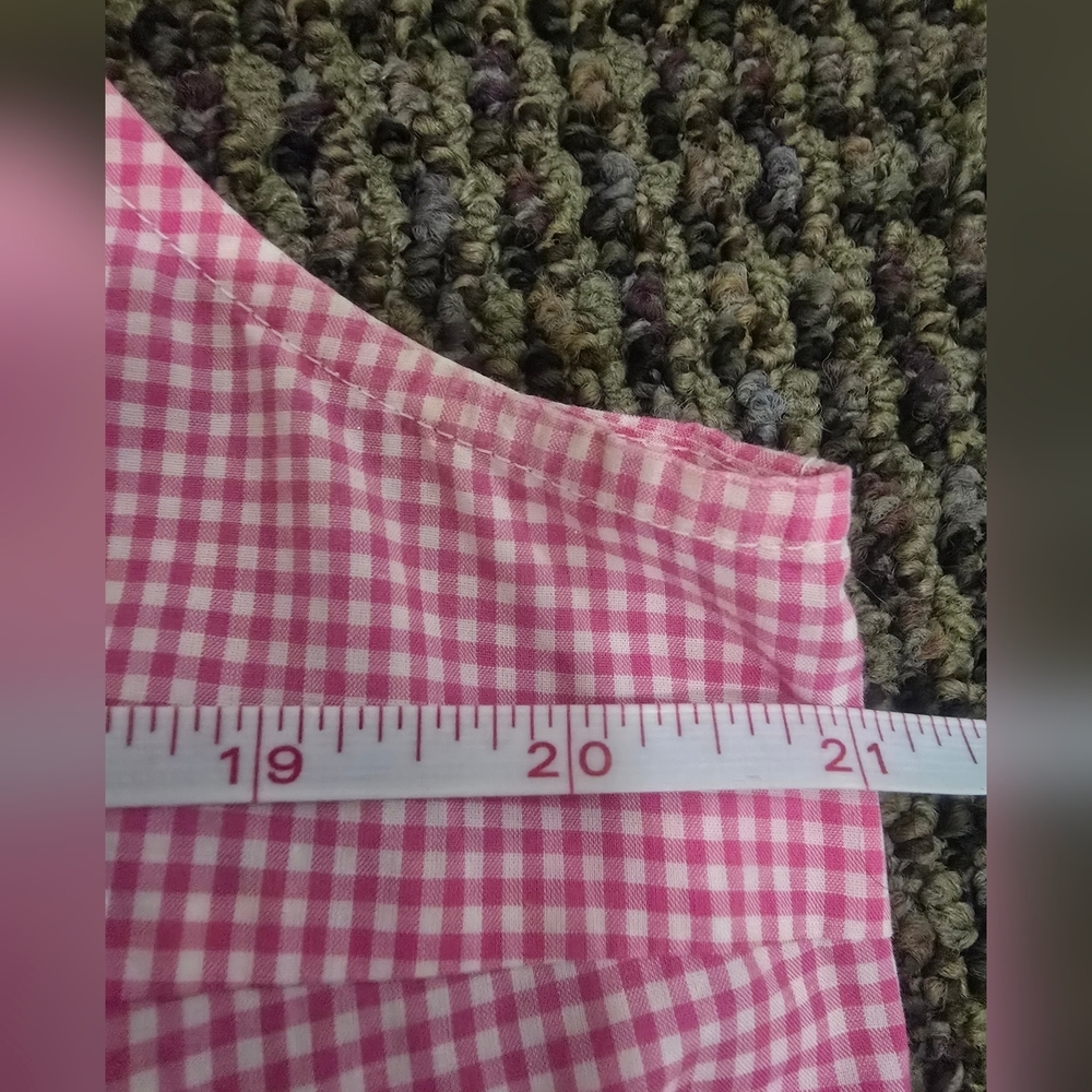 Ralph Lauren Pink Gingham Blouse - Picture 6 of 10